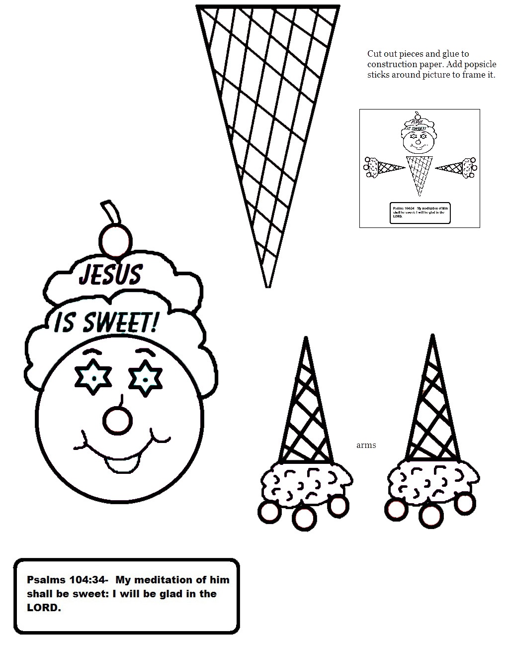 construction cone coloring page food ideas